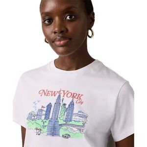 Levi’s New York Graphic Tee T-Shirt City Landmarks NWT
